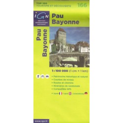 Pau / Bayonne 1:100.000 - 166 KOOPJE