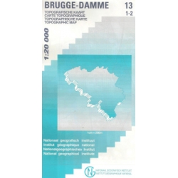 Brugge - Damme  1/20.000...