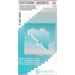 Zoutleeuw-Geetbets 1/20.000...