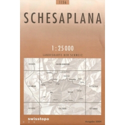 Schesaplana 1156  1/25.000
