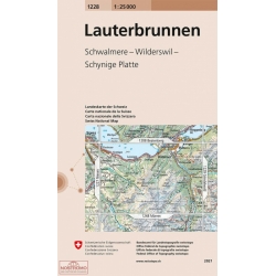Lauterbrunnen  1228  1/25.000