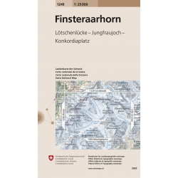 Finsteraarhorn  1249  1/25.000