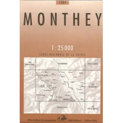 Monthey  1284  1/25.000