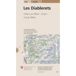 Les Diablerets  1285  1/25.000