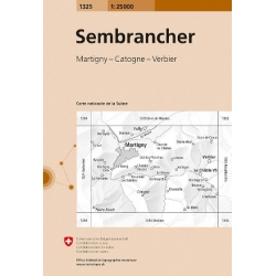 Sembrancher  1325  1/25.000