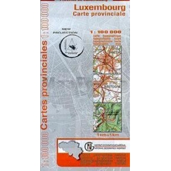 Luxembourg Provinciekaart...