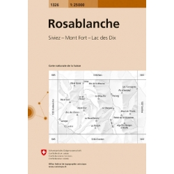Rosablanche  1326  1/25.000