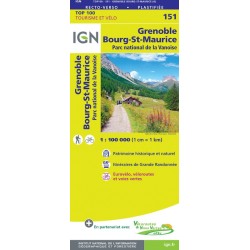 Grenoble/Bourg-st-Maurice 1/100.000 151