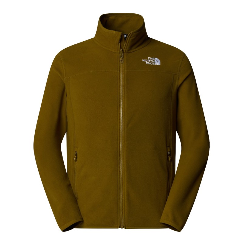 100 Glacier Full Zip - Moss Green