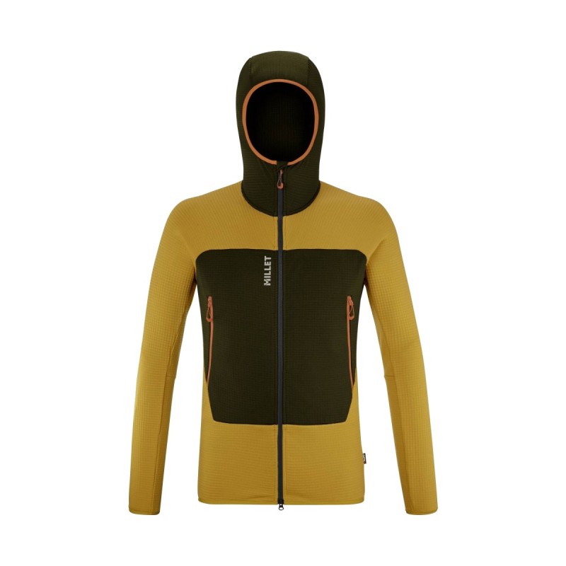 Fusion Grid Hoodie - Safran Deep Jungle