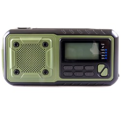 Origin Outdoors Crank Radio Multi -Green
