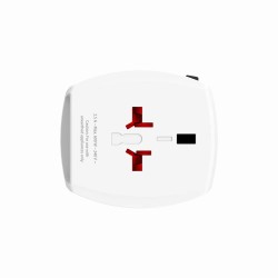 SKROSS World Adapter MUV USB - White