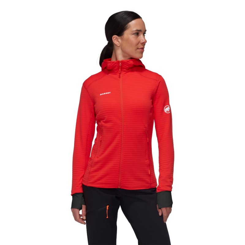 W Taiss Light ML HD Jkt - Mammut Red-Bla