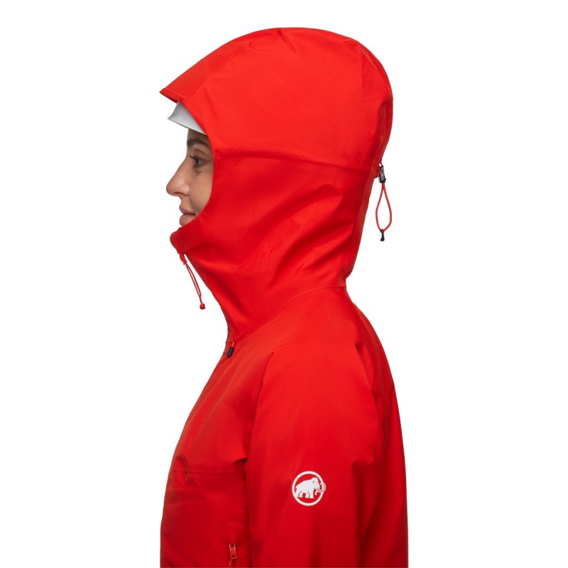 W Crater IV HS Hooded Jacket -Mammut Red