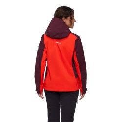 W Alto Guide HS HD Jkt - Mammut-Red Vin