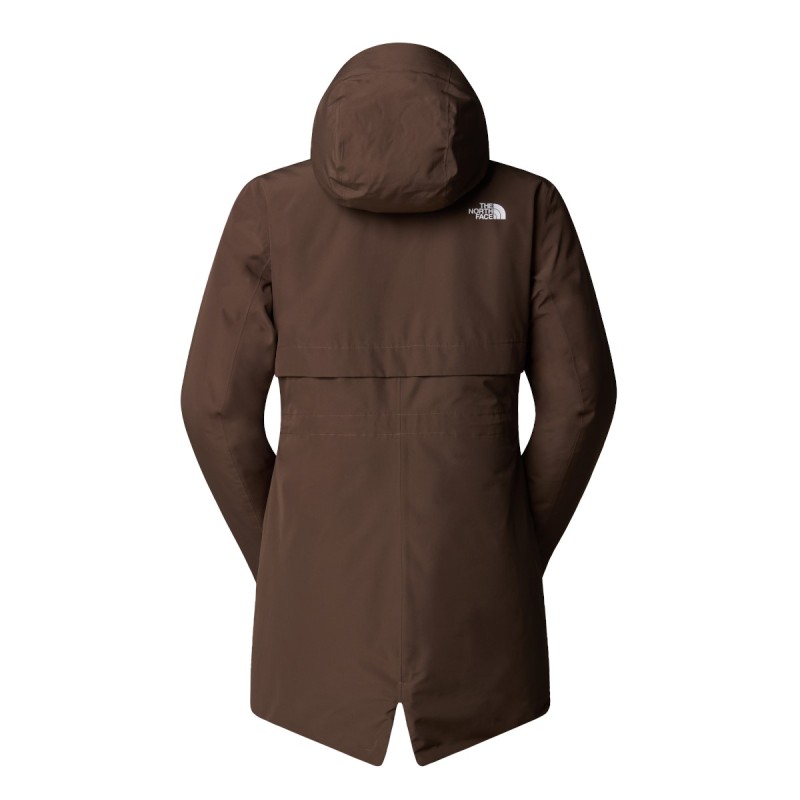 W Hikesteller Insulated Parka -Smokey Br