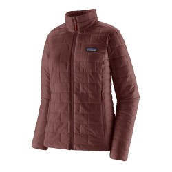 W Nano Puff Jacket - Dark Ruby KOOPJE