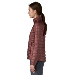 W Nano Puff Jacket - Dark Ruby KOOPJE