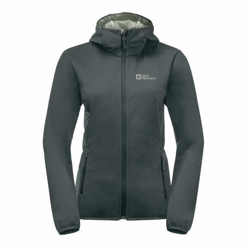 W Windhain Hoody - Slate Green