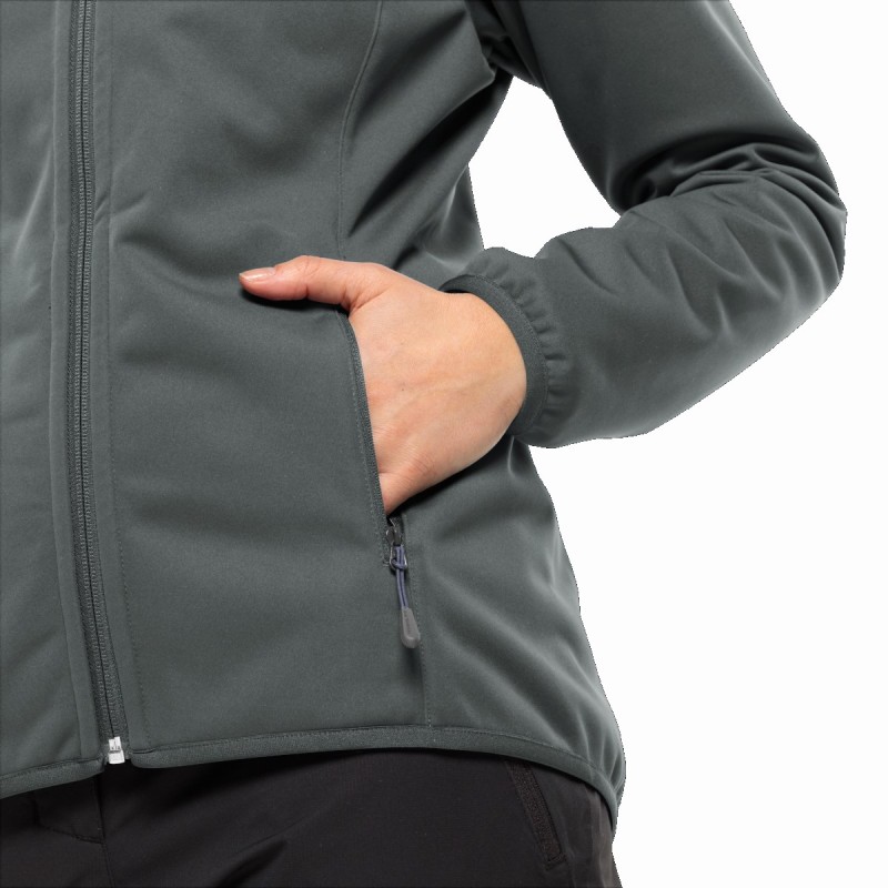 W Windhain Hoody - Slate Green