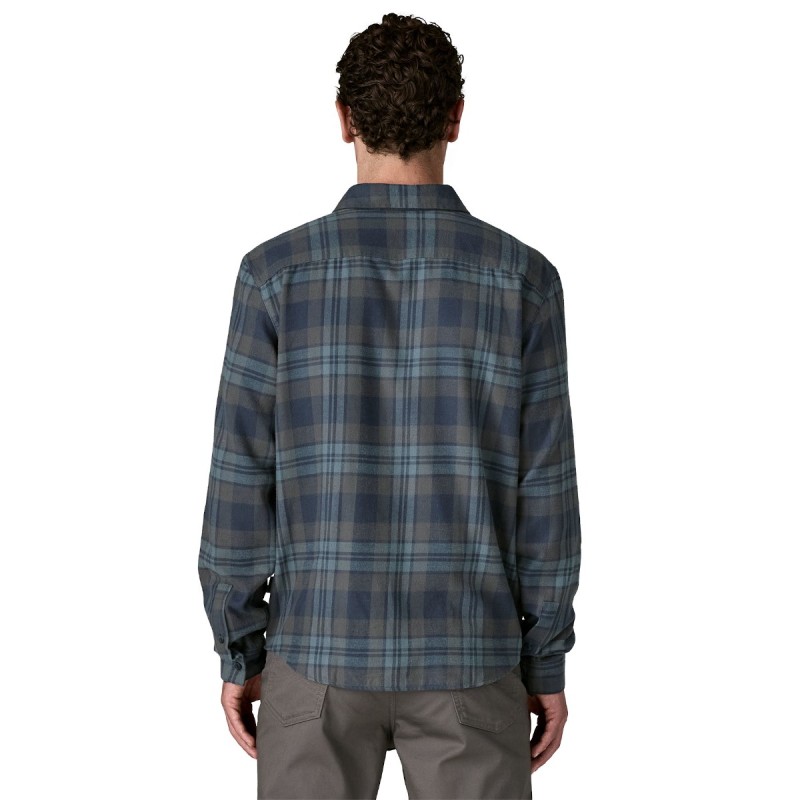 L/S LW Fjord Flannel Shirt -Smolder Blue