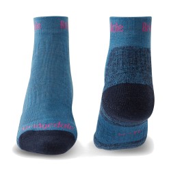 W Hike LW Merino Perf Ankle - Denim