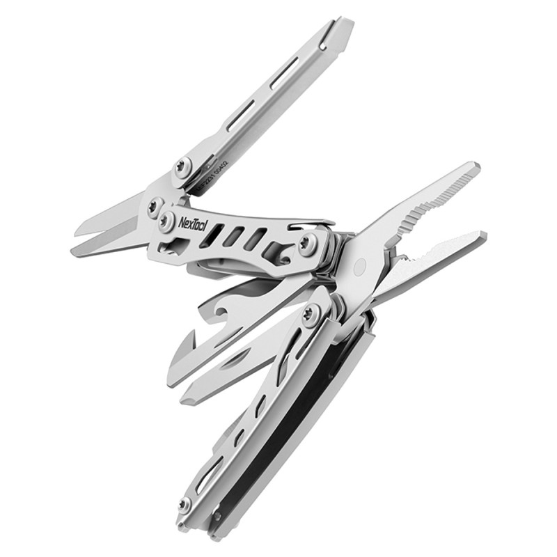 Mini Flagship 10F Multitool, RVS, Zilver