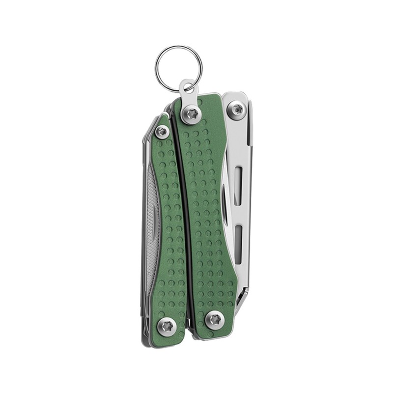 Mini Flagship 10F Multitool, RVS, Groen