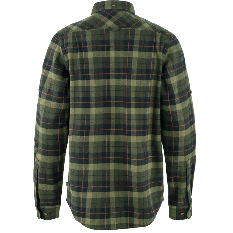 Singi Heavy Flannel Shirt-Black/Deep For