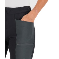 W Lastia Winter Pants - Black/Woodl. Gra