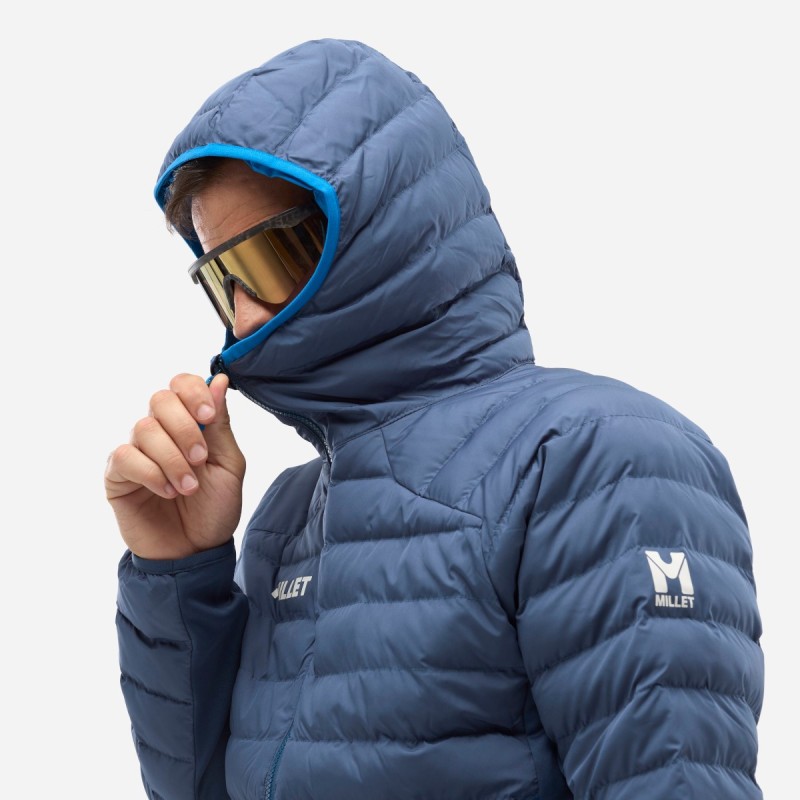 Fitz Roy Warm Hoodie - Dark Denim