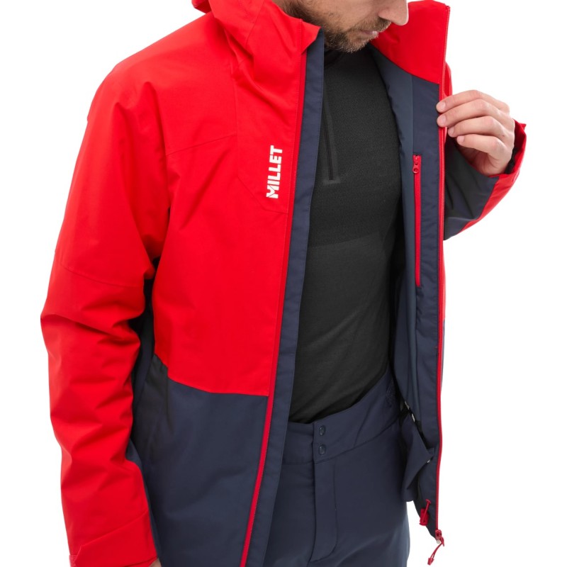 Brevent Jkt - Rouge/Saphir