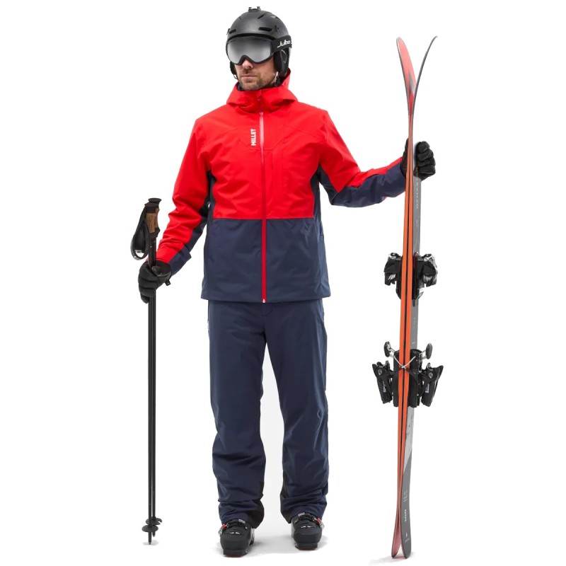 Brevent Jkt - Rouge/Saphir