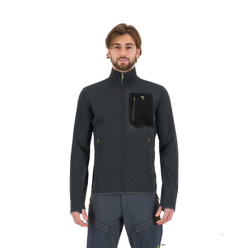 Marmolada Fleece - Woodl. Gray / Black