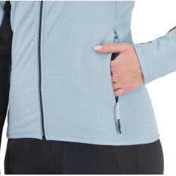 W Marmolada Fleece - Forget / Black