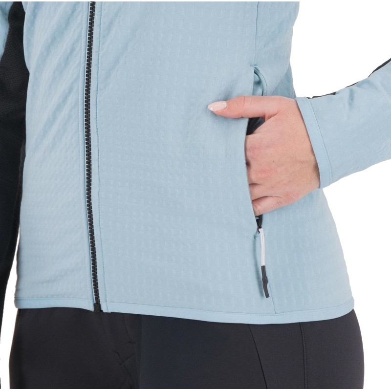 W Marmolada Fleece - Forget / Black