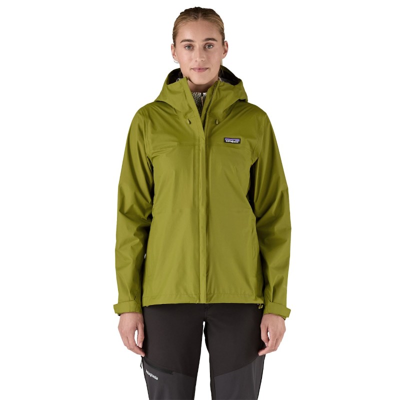 W Torrentshell 3L Rain Jkt -GrazeGreen
