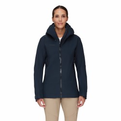 W Crater HS Hooded Jkt-Marine Blk KOOPJE