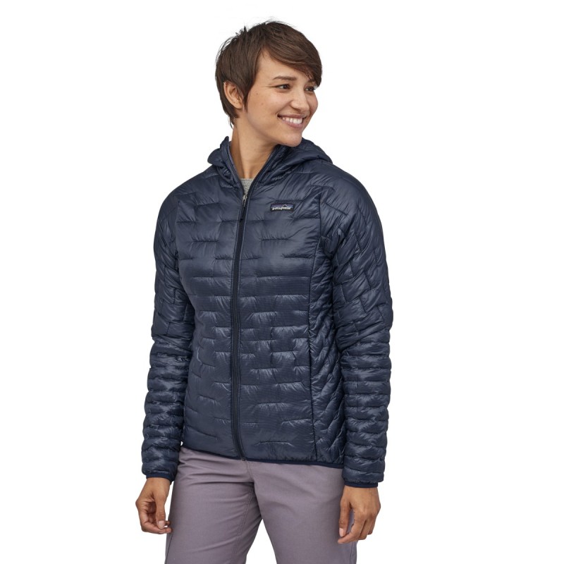 W Micro Puff Hoody - Classic Navy KOOPJE