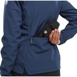 W Seneca Shield Hoodie - Saphir