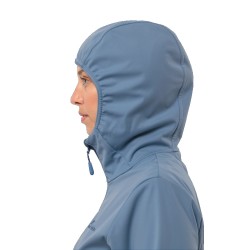 W Feldberg hoody - Elemental blue KOOPJE
