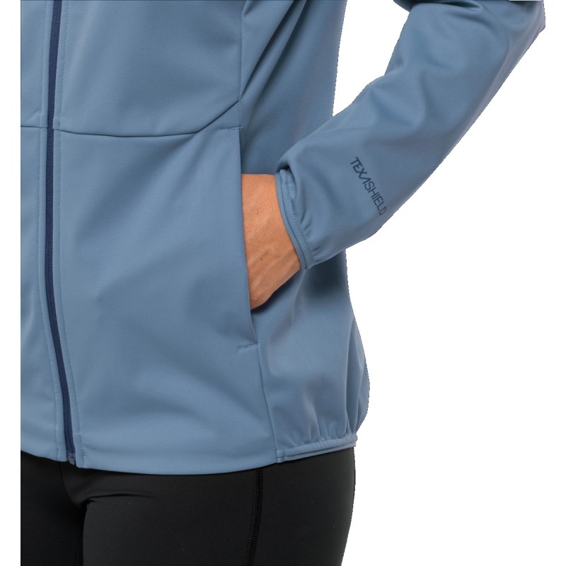 W Feldberg hoody - Elemental blue KOOPJE