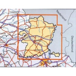 Provinciekaart Limburg 1/100.000