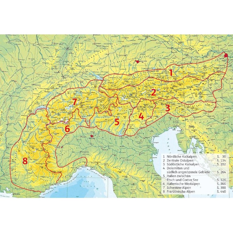 Klettersteigatlas Alpen