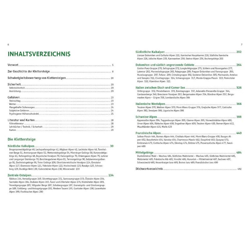 Klettersteigatlas Alpen