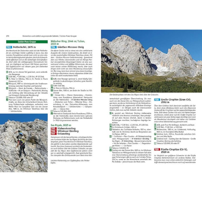 Klettersteigatlas Alpen