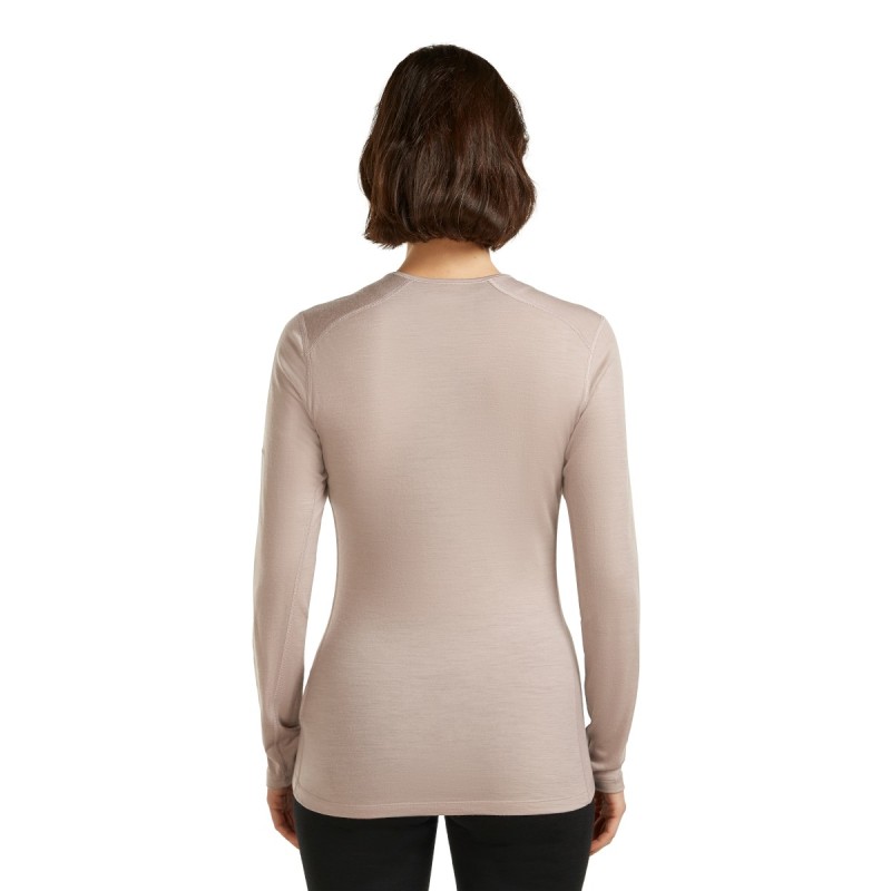 W Bodyfit 200 LS Oasis Crewe - Pink Quar