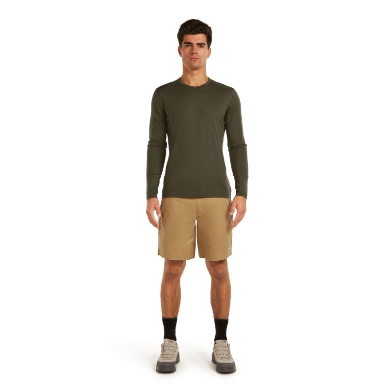 Bodyfit 200 LS Oasis - DK Loden