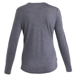 W Sphere III LS Tee - Midnight Heather