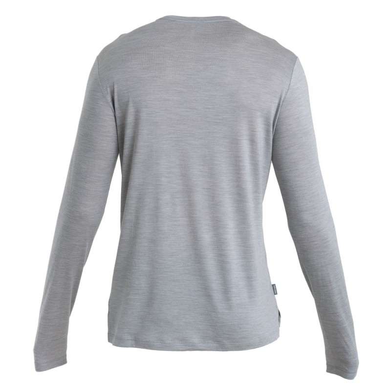 Sphere III LS Tee - Metro Heather